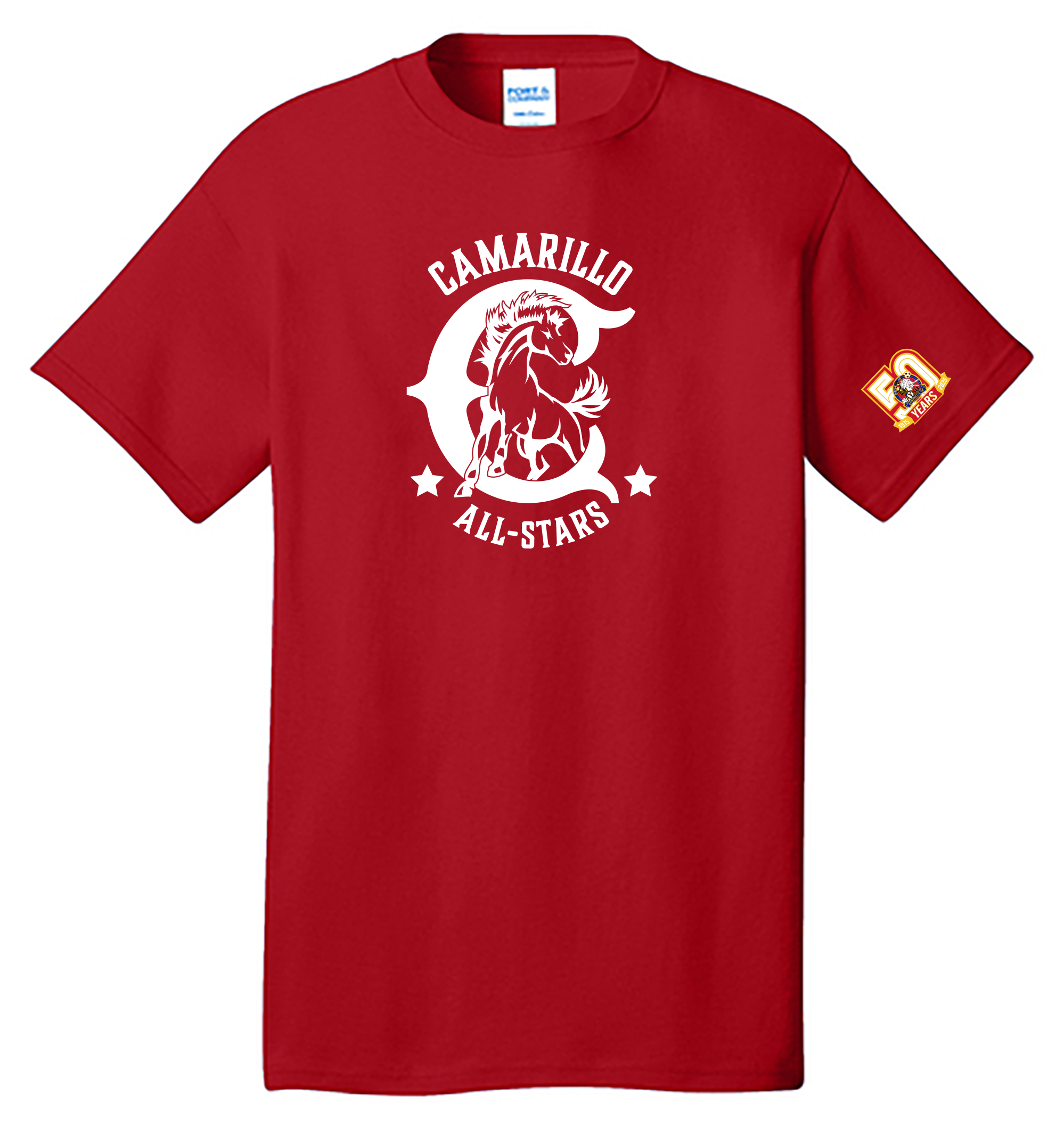 Official 50th anniversary All-Star T Shirt-Youth and Adult Sizes