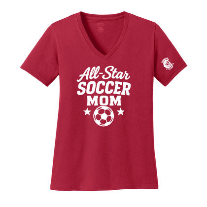 Women's All-Star Short Sleeve V Neck Shirt